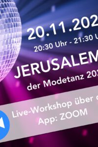 Jerusalema ZOOM-Online Workshop