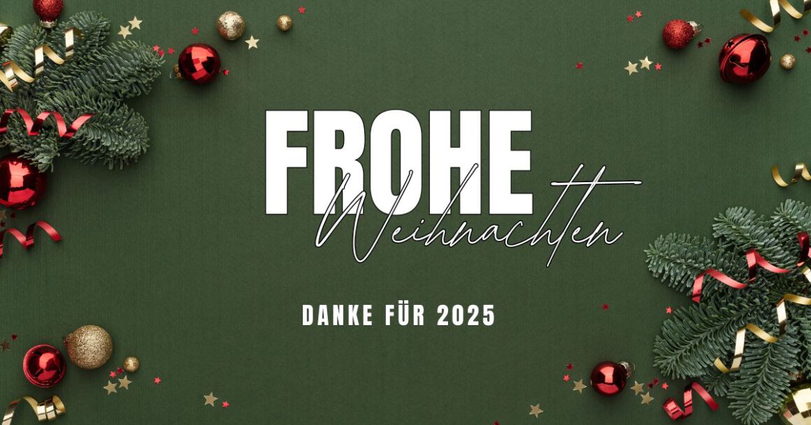 Frohe Weihnachten – Betriebsferien