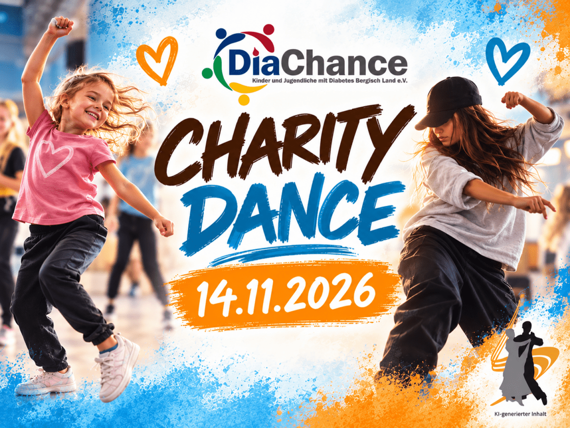 Charity Dance am 14. November 2026: Tanzen für DiaChance e.V. Charity Dance am 14. November 2026: Tanzen für DiaChance e.V.